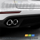 Накрайници за гърне за PORSCHE CAYENNE /958 - хром/